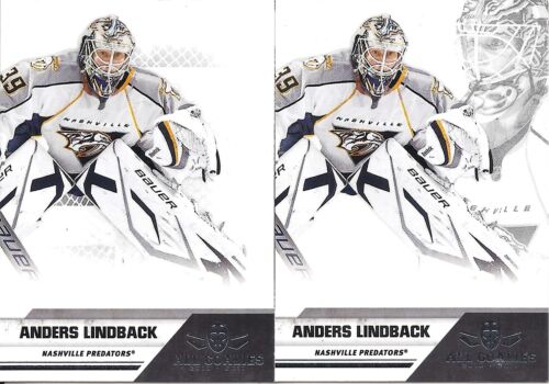 Anders Lindback 2010-11 Panini All Goalies Base & Short Print Up Close Cards #46 - Foto 1 di 1