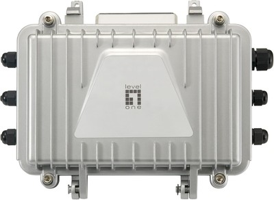 LevelOne PFE-1014R PoE наружный удлинитель-приемник по гибридному оптоволокну