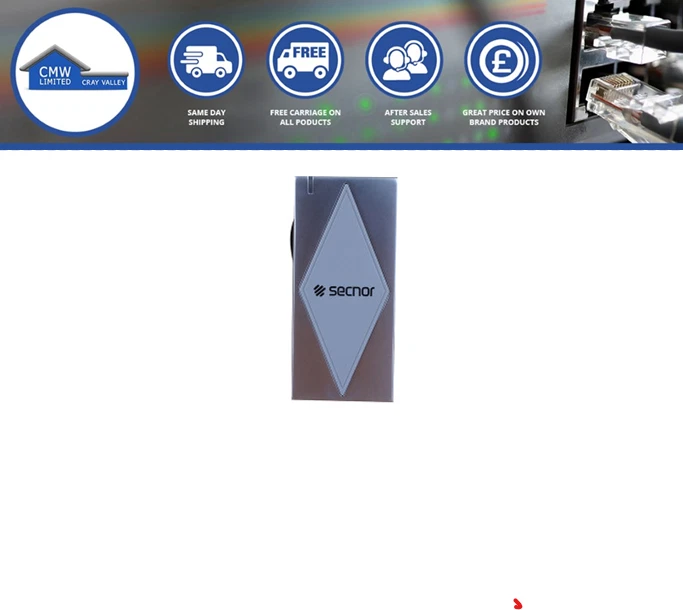 Door Access Control Card Reader Security VR Metal Standalone Door Card Reader - Image 3 of 4