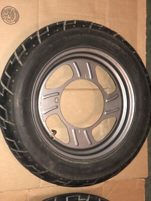 Yamaha YSR OEM YSR50 YSR80 Front & Rear Rim W/ Tires | eBay