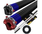 Garage Door Torsion Spring 262x1.75x37- PAIR with Nylon Bushing & Bars