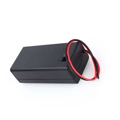 HALJIA 20 Stück 3 V CR2032 Knopfzellen-Batteriehalter Sockel Box Clip Gehäuse Mit An