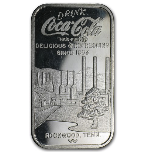1 oz Silver Bar Coca Cola (Rockwood, TN) eBay