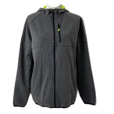 Russell Hoodie Boys XL Grey Full Zip Long Sleeve Outerwear