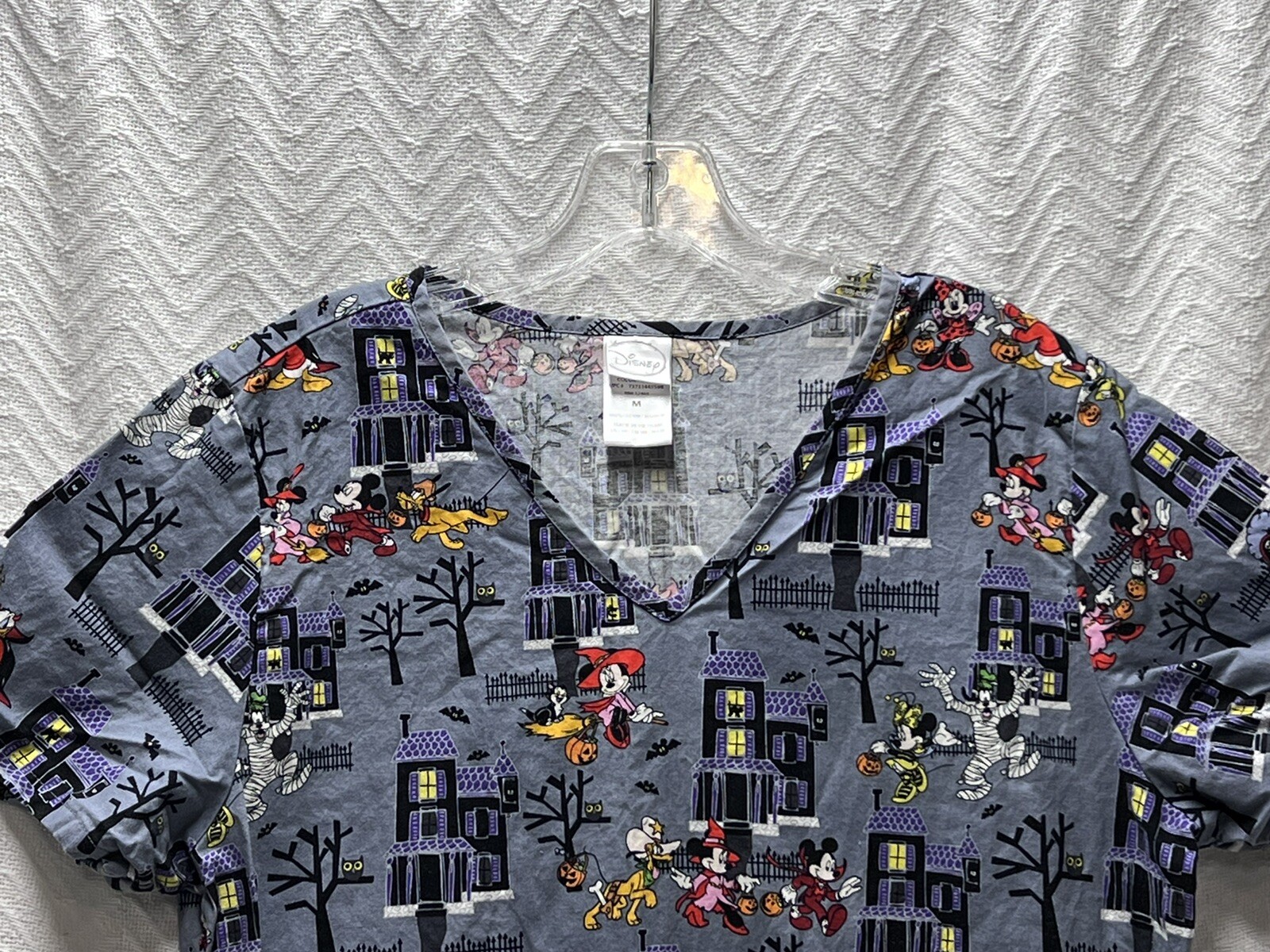 Disney Halloween Pattern Size Medium Multicolored… - image 2