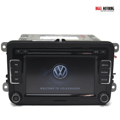 2010-2015 VW Jetta Radio Stereo Touch Screen Cd Player 1K0 035 188