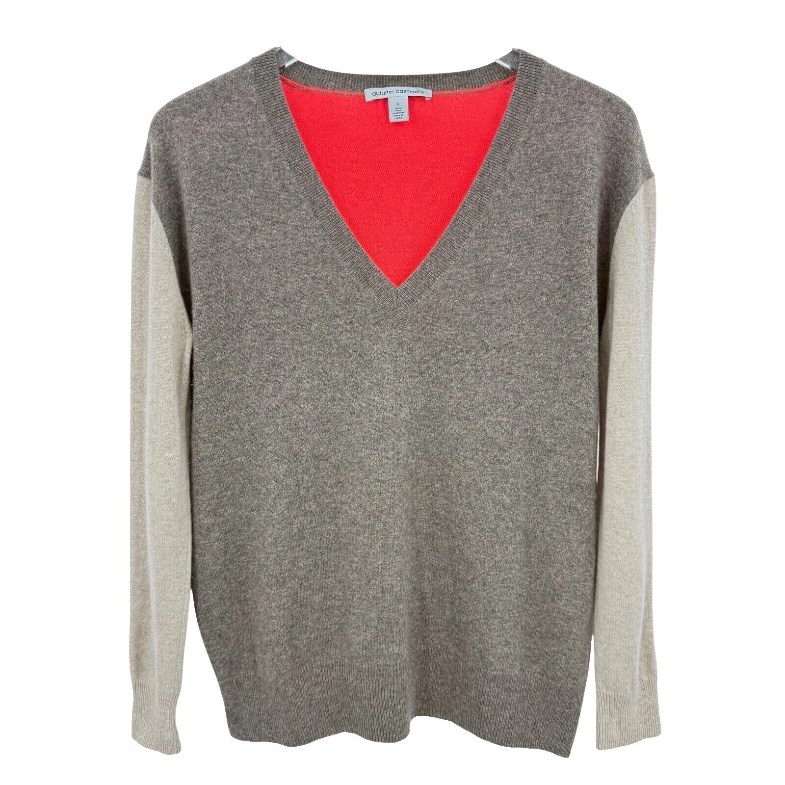 Autumn Cashmere Suéteres para mujer con cuello en V