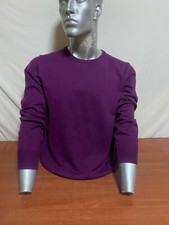 MAGLIONE LIU-JO SWEATER T-SHIRT SWEATSHIRT UOMO VIOLA PURPLE M-602
