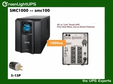 Rebuilt~ APC Starter SmartUPS SMC1000 UPS 1000va 120v #NewBatts Wanrty