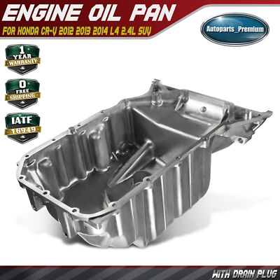 Brand New Engine Oil Pan Sump for Honda CR-V CRV l4 2.4L 2012-2014 11200R5A000