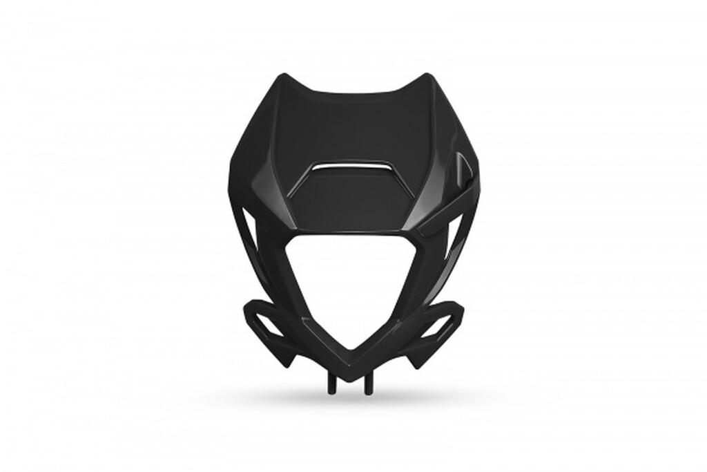 Cache phare Beta RR 450 carénage noir pour sorties enduro et franchissement