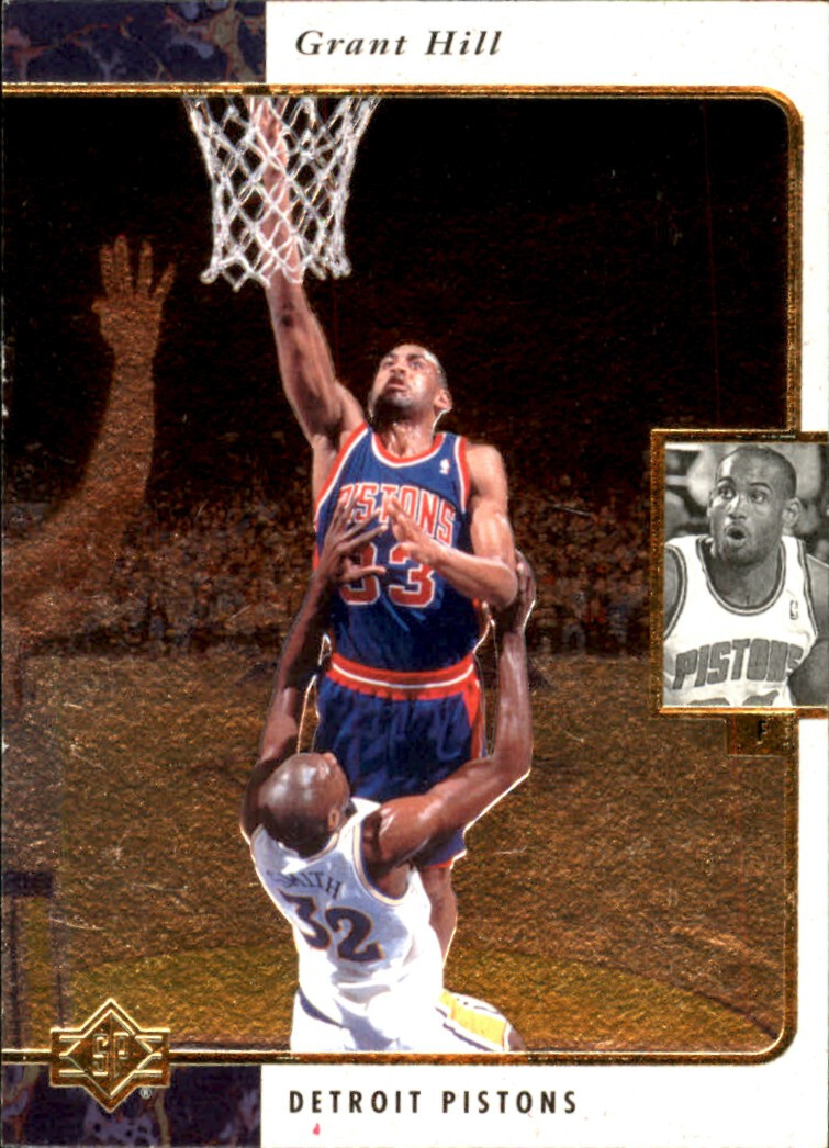 1995年版 G·ヒル【ルーキー】デトロイト・ピストンズ 1995-96 Upper Deck SP #40 Grant Hill Detroit Pistons NBA HOF