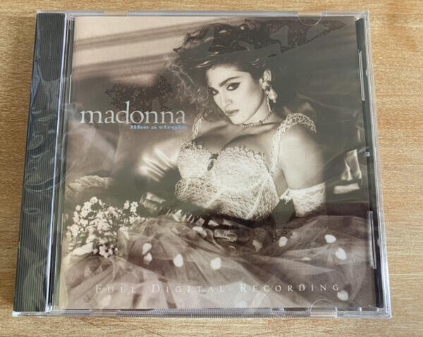 NEW MADONNA LIKE A VIRGIN SEALED CD FULL DIGITAL RECORDING 1984