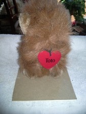 Collectable Toto Wizard of OZ stuffed animal with name tag