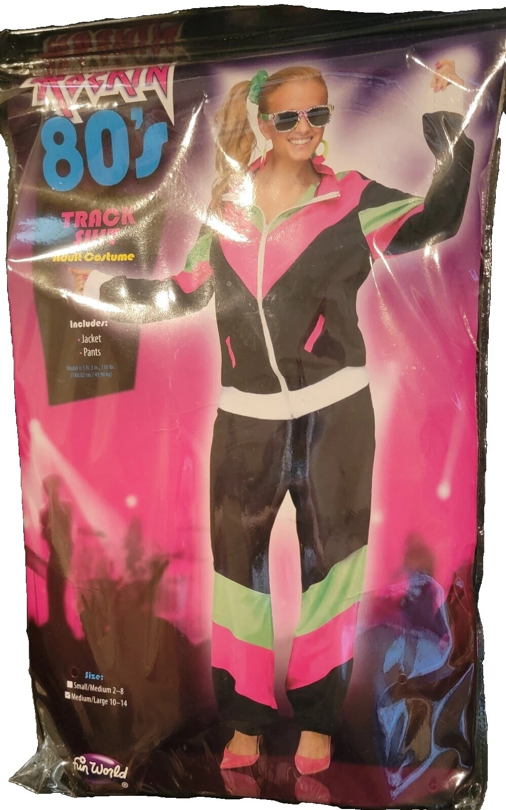 Fun World Multi-Color Complete Outfit Unisex Costumes