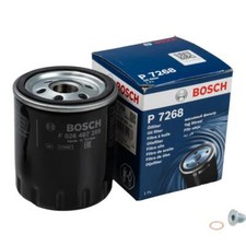 BOSCH Ölfilter mit Ölablassschraube für Peugeot Boxer Kasten Citroën Jumper