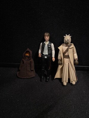 Lot De 3 Figurines Star Wars Hasbro – Han Solo Et Autres Héros – Occasion – Collection
