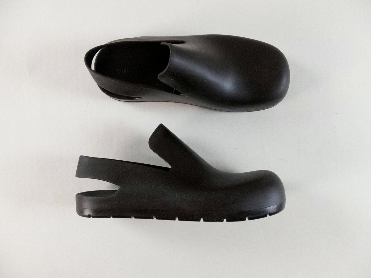 【関税込み】Bottega Veneta ブラウン Puddle ローファー BOTTEGA VENETA Puddle chocolate brown rubber slingback