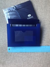 Creative Memories Accordian Style Photo Holder Organizer - Blue - NEW