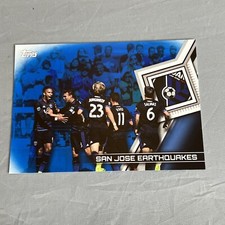 2018 Topps MLS #196 San Jose Earthquakes Team Card – 24/99