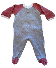 PETIT BATEAU SZ 6M/67cm MONTH INFANT/BABY 1 Piece Romper Body Jump SUIT FOOTSIE