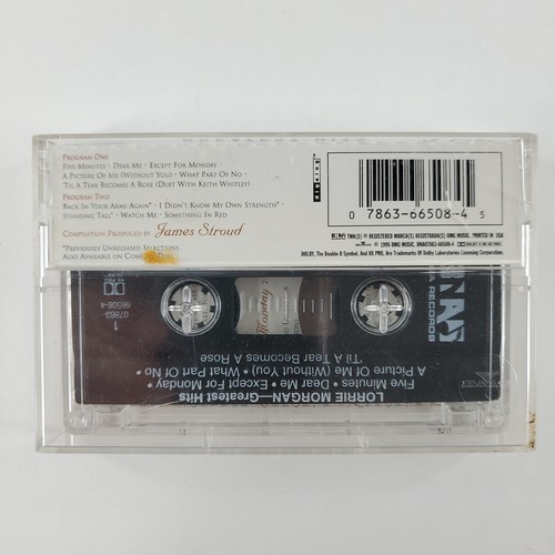Lorrie Morgan Greatest Hits (Cassette Tape 66508-4RE1) Vintage Nostalgia Classic - Picture 2 of 8