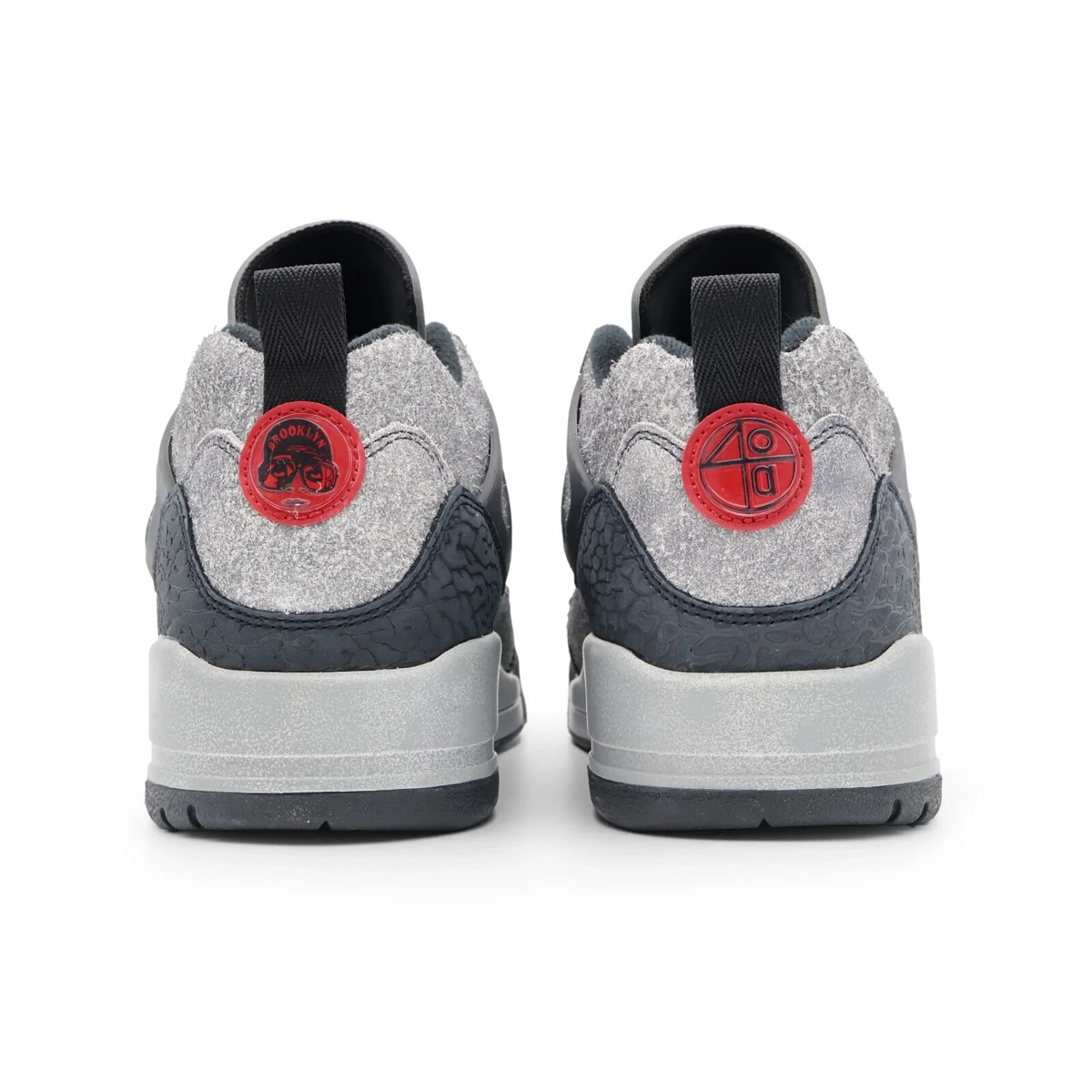 Size 8.5 - Air Jordan Spizike Low Anthracite Gym Red for sale