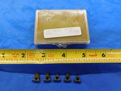 4PCS NEW CLAPP & HANEY CBN71791 PCD TIPPED CARBIDE TURNING INSERTS CHTCO DIAMOND