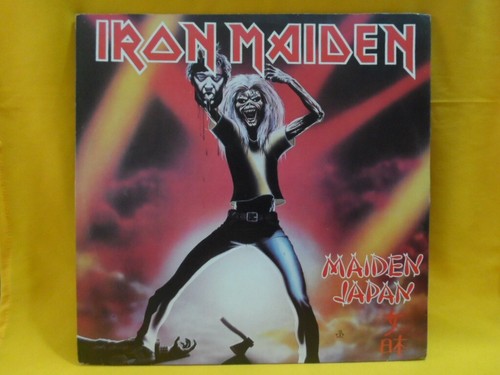 IRON MAIDEN MAIDEN JAPAN VENEZUELA AUTHENTISCHER RODVEN DIS 1987