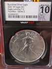 2021-W American Silver Eagle Type 2 1 Oz Flawless NGCX 10 From Vaultbox Series 2