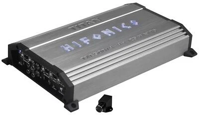Hifonics TXE500/4 Analog 4-Kanal Verstärker 500 Watt/RMS mit Bass Fernbedienung  - Bild 1 von 4