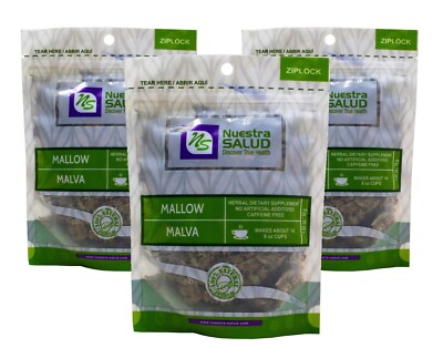 Malva Te - Mallow Tea Herbal (90g) Herb VALUE PACK