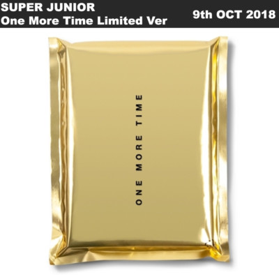 SUPER JUNIOR One More Time Special Mini Album Limited Ver Booklet+Photocard+Etc