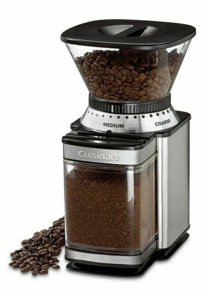 CUISINART DCG-12BC GRIND CENTRAL COFFEE GRINDER BRUSHED STAINLESS OPEN BOX Photo Related