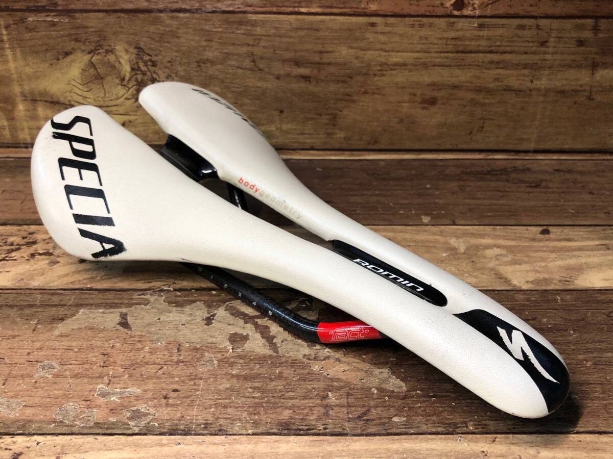 Specialized ROMIN Saddle Seat Carbon Rails 162g White Used JPN