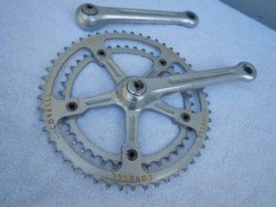 Pédalier Course Vintage Ofmega - 170 Mm 53/42 Dents - Made In Italy - Occasion
