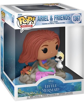 Funko Pop! Deluxe: The Little Mermaid 1367   Ariel & Friends (Live Action)