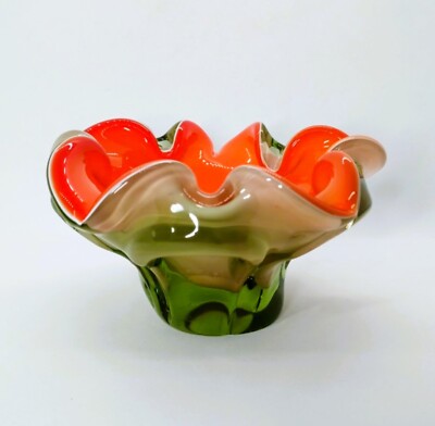 【未使用品】MURANO イタリア製　アート　ガラス 大皿　ボウル　39cm s-l400.jpg