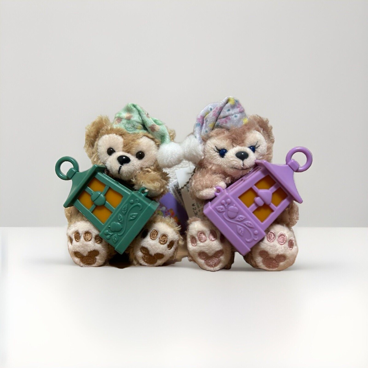 Tokyo Disney Sea Duffy & Shellie May Plush Charm Pajamas Falls 