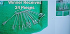 Safety Pins Extra Large 3" Sewing Shop Hobbies Display Keys Fabric 24 Pieces New — photo 2