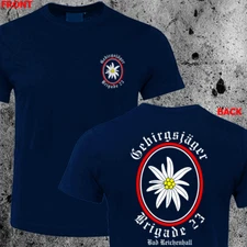 NEW German Army Gebirgsjäger Brigade 23 Alpine Mountain Troups T-shirt