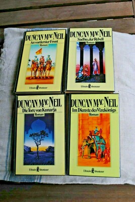 DUNCAN MAC NEIL, 4 Bücher, Nr.: 21039, 21042, 21043 und 21049, Ullstein