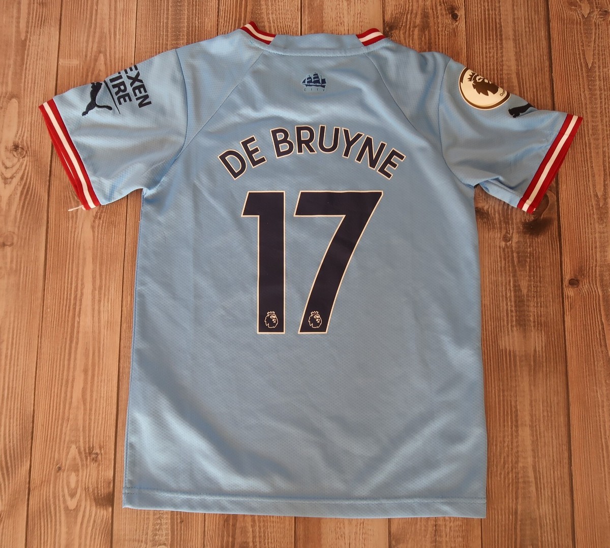 Puma Soccer Jersey Manchester City De Bruyne #17 Football Shirt