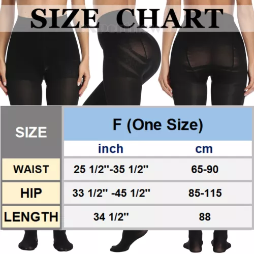 Anti-Cellulite Compression Leggings Leg Shaper High Waist Pants Sleep Shapewear - Picture 20 of 22