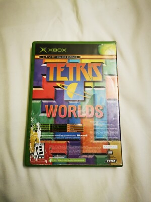 Star Wars: The Clone Wars /Tetris Worlds (Microsoft Xbox,2003) CIB! Read DESC