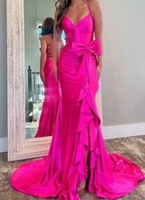Pink prom dress