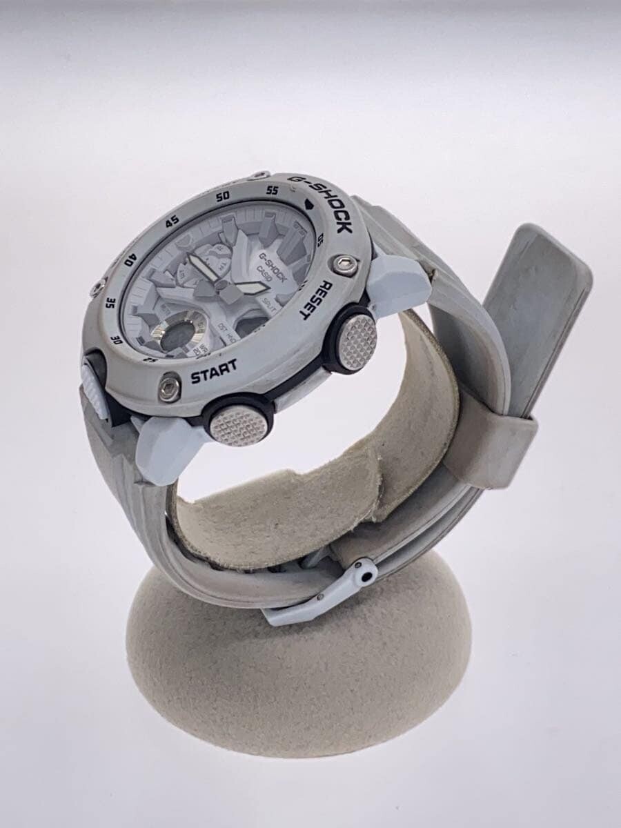 CASIO G-SHOCK GA-2000S-7AJF White Resin Quartz Digital
