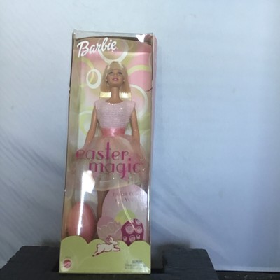 2002  Easter Magic  Barbie Easter Egg Bunny Theme NRFB #55519