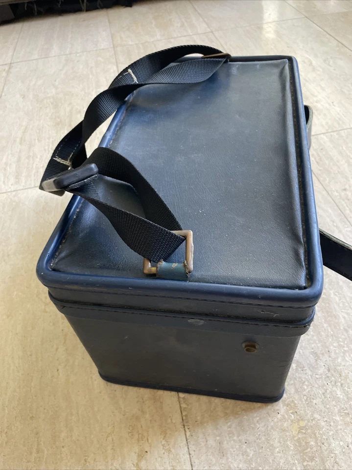 Estuche tren maquillaje azul equipaje HARTMANN vintage raro Foto 2 de 4