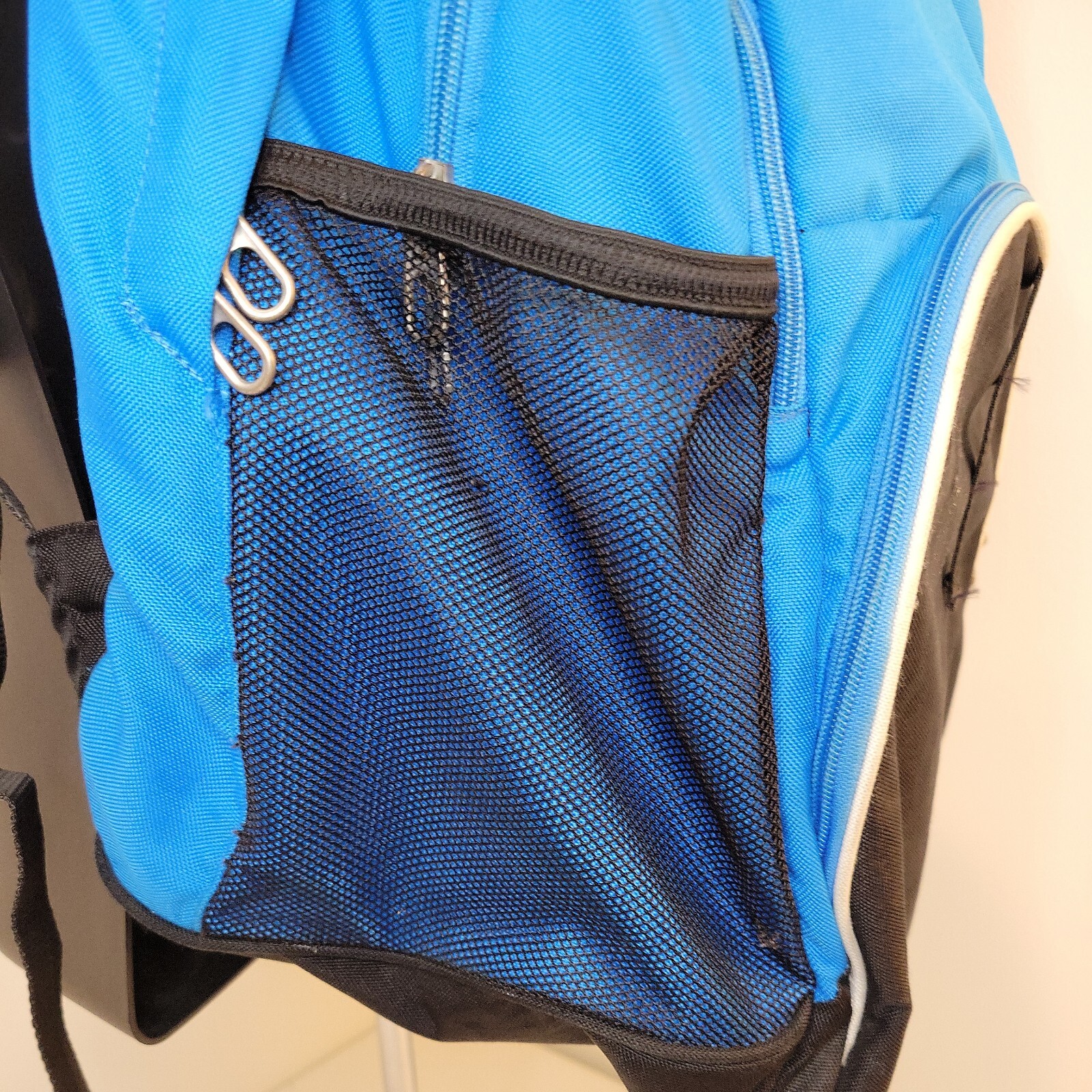 Nike Backpack RN56323 CA05553 Large Capacity Pockets Blue Black GUC Sports Bag eBay